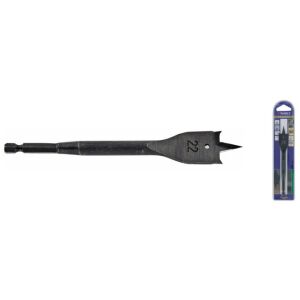 Wiertło płaskie do drewna 30 mm, korpus wzmocniony, trzpień sześciokątny 1/4 cala 138749358 - Wiertło