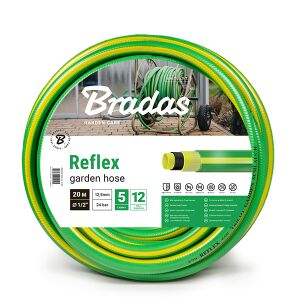 Bradas Reflex 3/4 inča 25m vrtno crijevo u kolutu, zeleno i žuto - Navodnjavanje