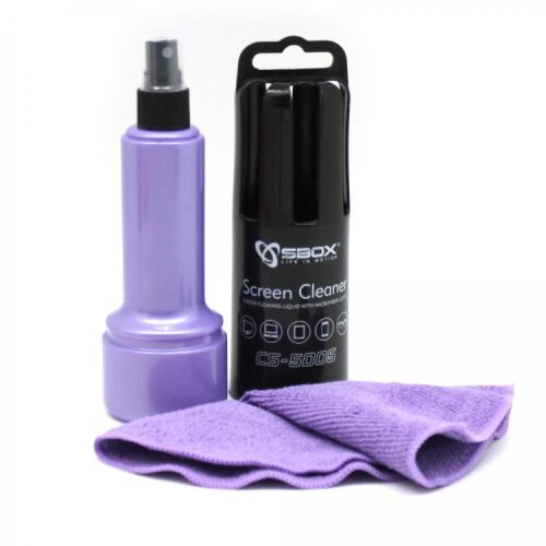 Soluție de curățare a ecranului Sbox CS-5005U, violet, 150 ml 138749507