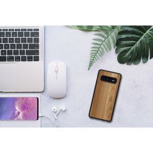 MAN&WOOD Galaxy S10 Fa Okostelefon Tok - Cappuccino Fekete 138749746 - Man&Wood
