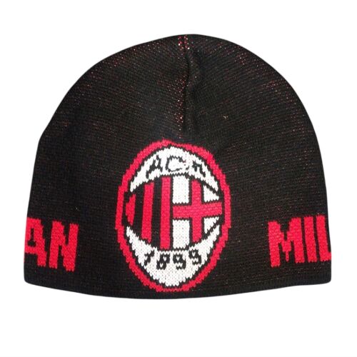 AC Milan Kötött Sapka - Fekete/Piros Színek, Egy Méret 143592971