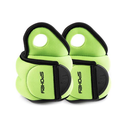 Spokey Com Form IV Kézi Súlyzó szett - 2x1kg, Zöld, Párnázott 140768860