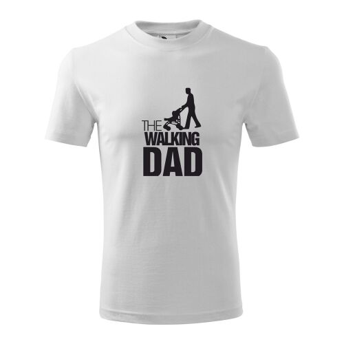 The Walking Dad Póló - 100% Pamut Unisex Fehér Póló 138752002