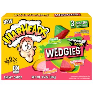 Warheads Wedgies Savanyú Rágós Gumicukor - 99g 138752093 - Cukorka