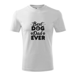 Best Dog Dad Ever Póló - 100% Pamut, Unisex - Kutyás Ajándék 138752118 - Ajándék póló