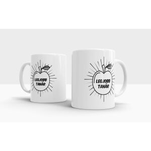 A legjobb tanár kerámia bögre - 3 dl 138752133 - Ajándék bögre