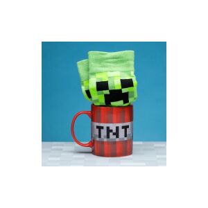 Minecraft TNT Bögre és Creeper Zokni Szett - 300ml, 41-46 138752317 - Ajándék bögre