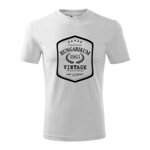 Hungarikum Vintage Születésnapi Póló Évszámmal - Egyedi Ajándék 138752361 - Ajándék póló