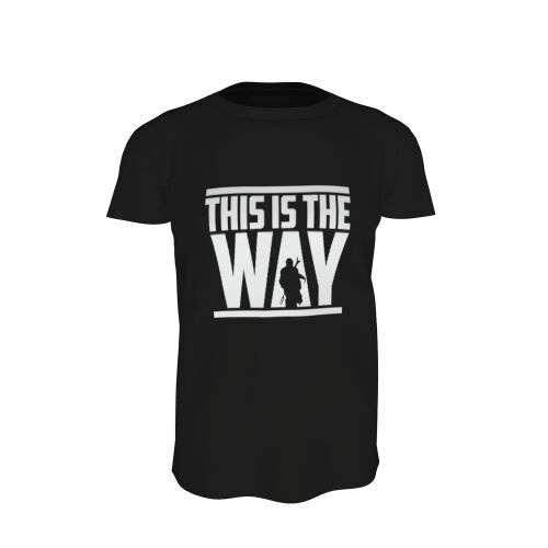 Star Wars Mandalorian - This is the Way Fekete Póló 138752405