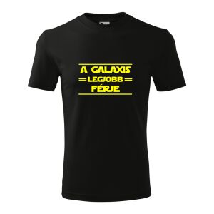 A galaxis legjobb férje póló - Star Wars stílusú férfi póló 138752458 - Ajándék póló