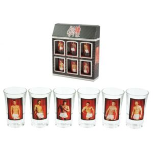 Vetkőzős Férfi Stampedlis Szett - 6 db-os, hőre változó üveg 138752481 - Pohár