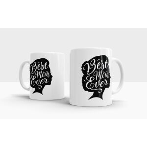 "Best Mom Ever" Kerámia Bögre - 3 dl - Ajándék Anyukáknak 138752493 - Ajándék bögre