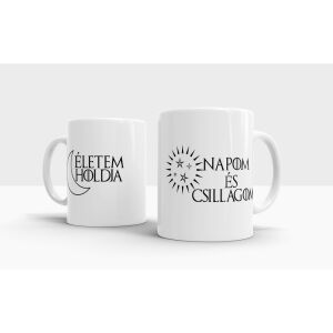 Trónok Harca Páros Bögre Szett - Életem Holdja & Napom és Csillagom - 2 db 138752567 - Ajándék bögre