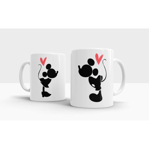 Mickey & Minnie Páros Kerámia Bögre Szett - 2 x 3dl 138752582