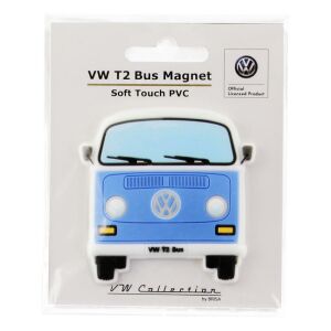 VW Collection - T2 Busz Gumi Mágnes - Kék, Hivatalos Licensz 138752667 - Hűtőmágnes