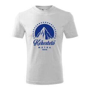 Kékestető 1014 Fehér Pamut Póló - Unisex, Magyarország 138752647 - Ajándék póló