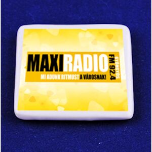 MAXIRÁDIÓ Kerámia Hűtőmágnes - Négyzet alakú, 5x5 cm 138752730 - Hűtőmágnes