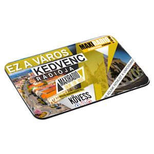 Maxirádió Hűtőmágnes - Városkedvenc Rádió Design, 6.5x9cm 138752731 - Hűtőmágnes