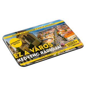 Maxirádió Gyöngyös Hűtőmágnes - Városkép, 6,5x9cm 138752733 - Hűtőmágnes