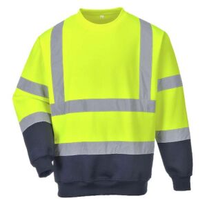 Portwest Kéttónusú Hivis pulóver 143987780 - Láthatósági ruházat