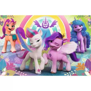 Trefl My Little Pony puzzle 60 elementów z Sunny Starscout, Izzy Moonbow, Pipp Petals i Zipp Storm - Trefl Puzzle