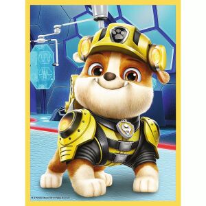 Paw Patrol Rubble Charakter aus Trefl Primo Baby Maxi Puzzle - Trefl Puzzle