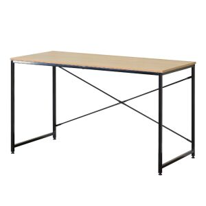 Intenso Home Íróasztal - 120x60cm, Fekete váz - Tölgy