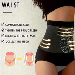 Elegáns Magas Derékú Alakformáló Bugyi - Has Kontroll, Kényelmes Viselet 138757357 - Alakformáló fehérnemű