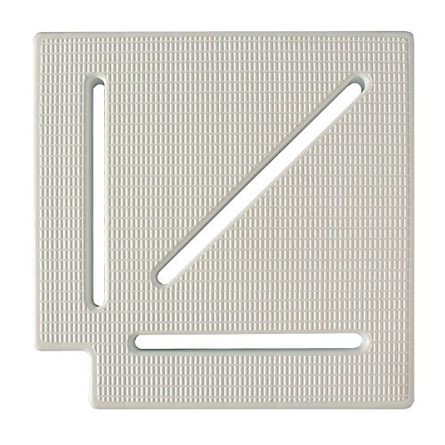 Gemas - Túlfolyó Sarokelem - Fehér, 90°, 300mm 138759485