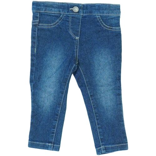 Benetton Lány Farmernadrág - 92-es Méret, Állítható Derék