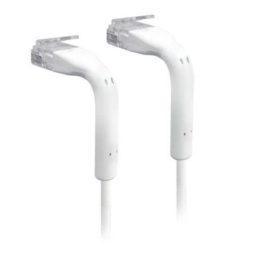 Ubiquiti UniFi fehér Ethernet patch kábel, 0,1 m, RJ45 csatlakozók - Ubiquiti