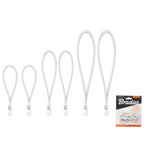 Sada gúm s háčikom BUNGEE CORD HOOK, 18cm / 25cm / 40cm 138762214