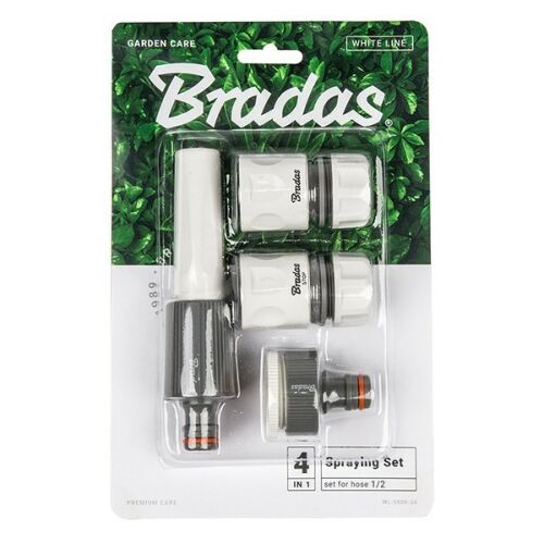 Bradas White Line 4 részes 1/2" Tömlőcsatlakozó Készlet 138762222