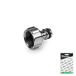 Adaptor robinet 3/4" mamă ZINC CROM 138762252 - Racorduri pentru furtunuri