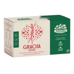Ceai de plante Žolynėlis Sistem Gracija (Ardere și Curățare), 40g (20x2g) 138762324 - Ceai din plante
