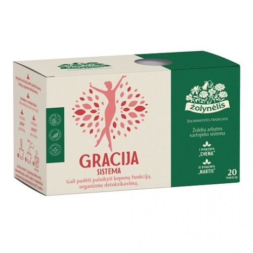 Žolynėlis Kräutertee Gracija System (Brennen und Reinigen), 40g (20x2g) 138762324