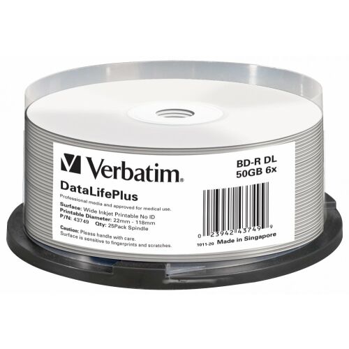 Verbatim DataLifePlus BD-R 50 GB 25 Stück(e) 138762430