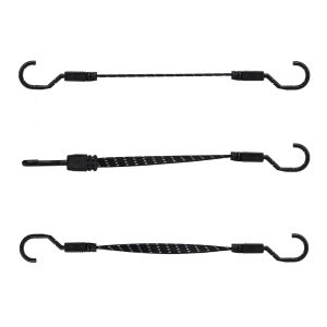 Cârlig de cablu plat cu buclă din oțel 1,8x100cm, cauciuc elastic - 2 buc. 138762549 - Bradas