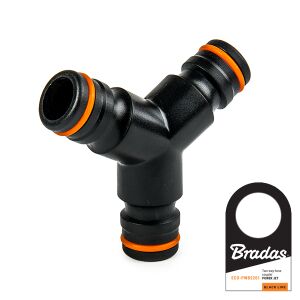 Conector BLACK LINE în T pentru 3 conectori POWER JET 138762717 - Irigare