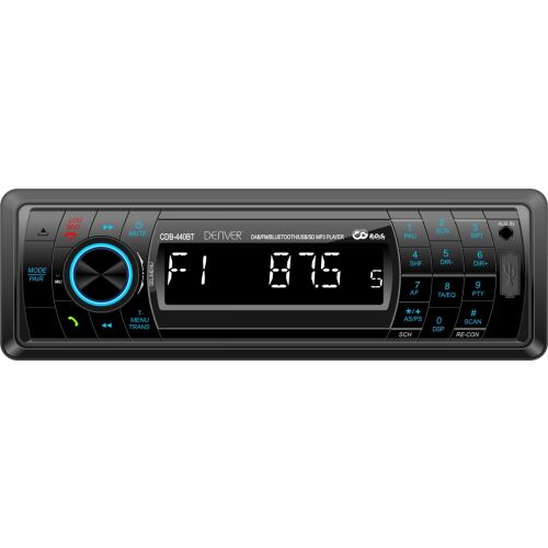 Denver CDB-440BT Autósrádió - DAB+, Bluetooth, USB, SD, MP3 138762731