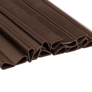 Klipy na 450g sito pásiky - hnedé