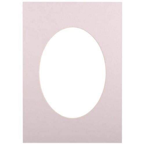 Passepartout 30x40, hellgrau oval 138762873