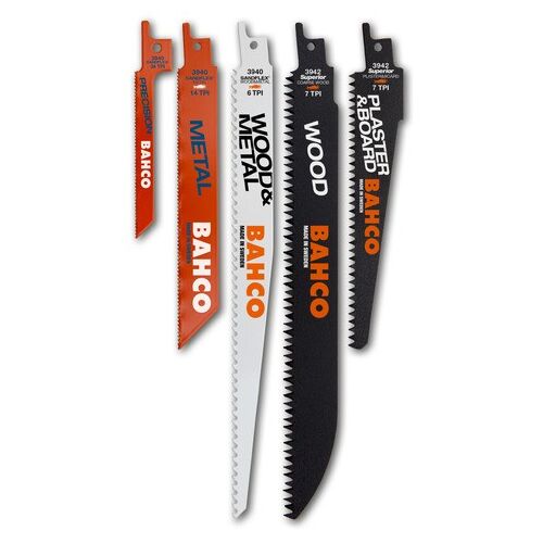 Sada pílových listov Sandflex pre chvostové píly s bimetalom MIX 10 ks na drevo, sadru a kov 138763000