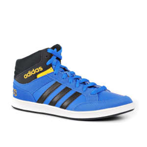 Adidas VS Hoops Mid K Junior Fiú Utcai Cipő #kék-fekete-sárga 30432174