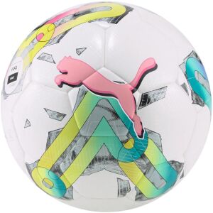 Puma Orbita 4 HYB FIFA Basic futbalová lopta biela-zelená-ružová 83781 01