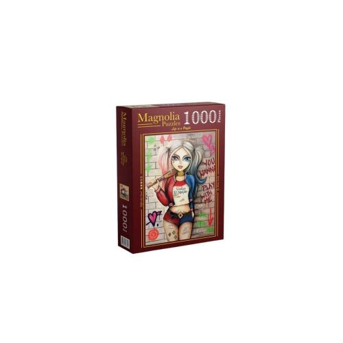 Magnolia - Harley Quinn 1000 db-os puzzle - Romi Lerda kiadás 138766211