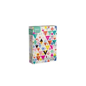 Yazz Fun Triangles 1000 db-os puzzle - Absztrakt minta 138766319 - Puzzle