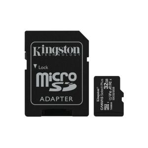 Kingston Canvas Select Plus 32GB MicroSD kártya + SD adapter 138771867 - Kingston