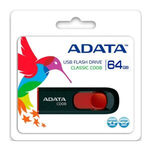 ADATA Classic C008 Pendrive - 64GB, Fekete 138777251 - Pendrive