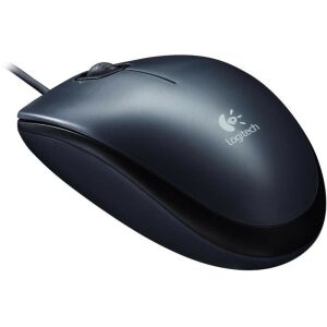Logitech M90 Optikai Vezetékes Egér - Fekete 138783434 - Logitech Egér